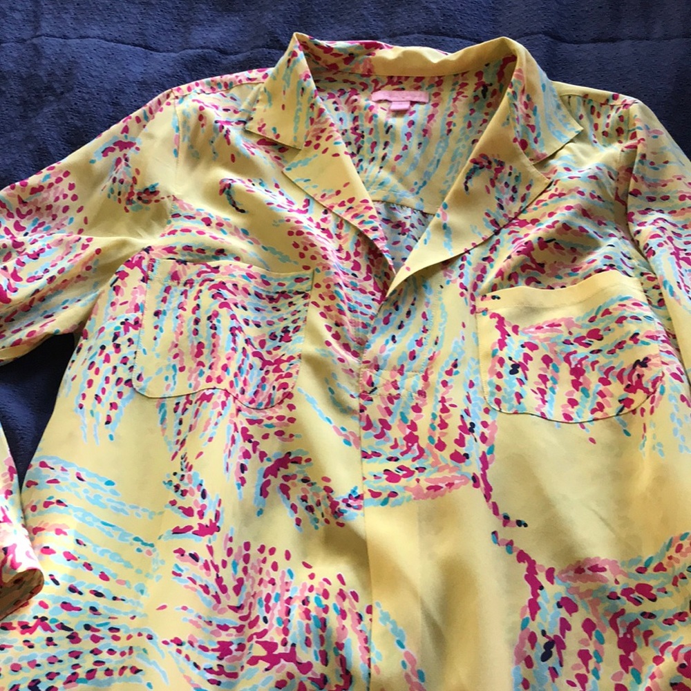 Lilly Pulitzer Silk Blouse